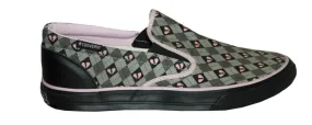 Converse Skateboard  Skid grip Ev Slip Grey/ Black / Pink Slip On