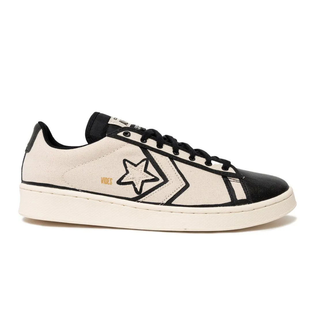 Converse x Joshua Vides Men Pro Leather (white / natural ivory / black)