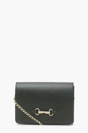 Cross Body Bag With Buckle Detail