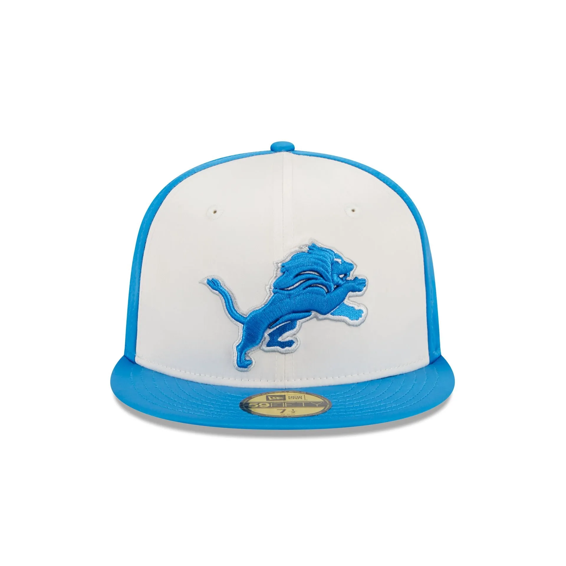 Detroit Lions Throwback Satin 59FIFTY Fitted Hat