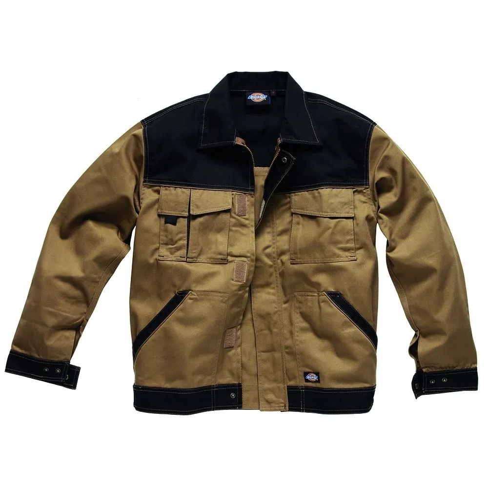 Dickies Mens Industry Two Tone Polycotton Workwear Jacket