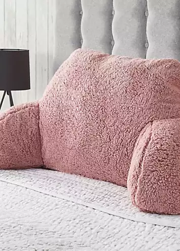 Downland Teddy Fleece Cuddle Cushion - Pink | Kaleidoscope