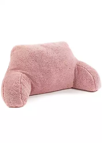 Downland Teddy Fleece Cuddle Cushion - Pink | Kaleidoscope