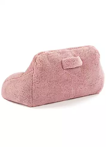 Downland Teddy Fleece Cuddle Cushion - Pink | Kaleidoscope