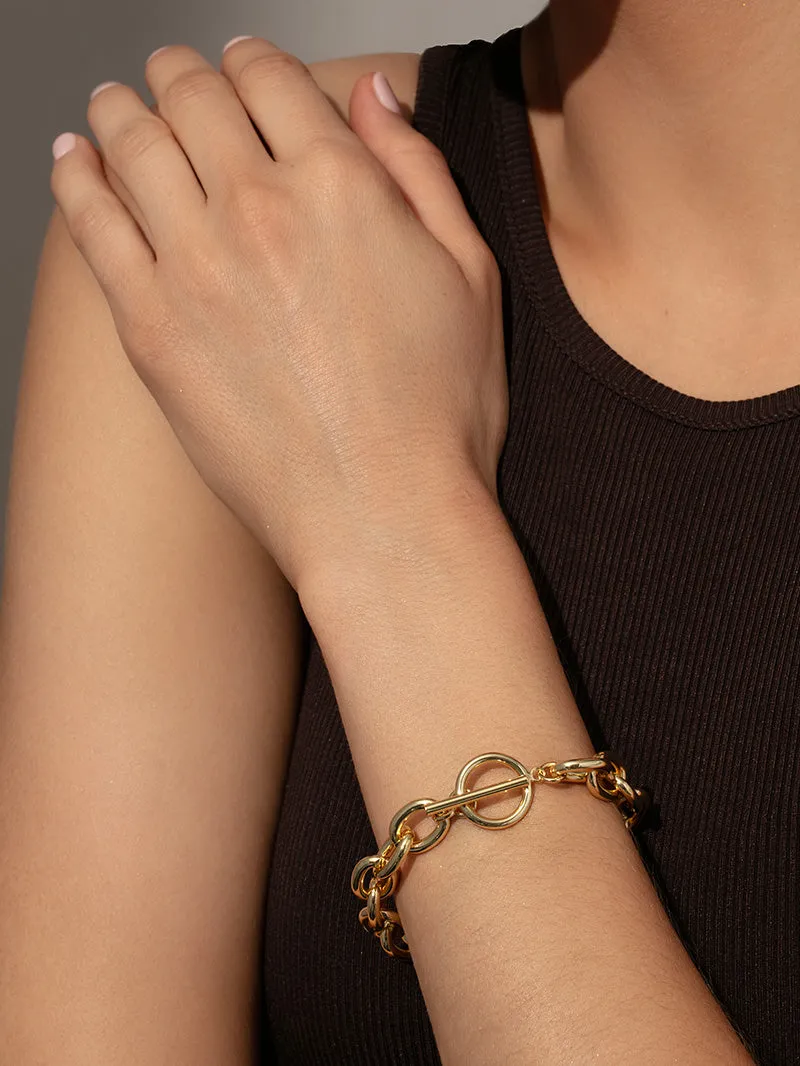 Dramatic Chain Bracelet