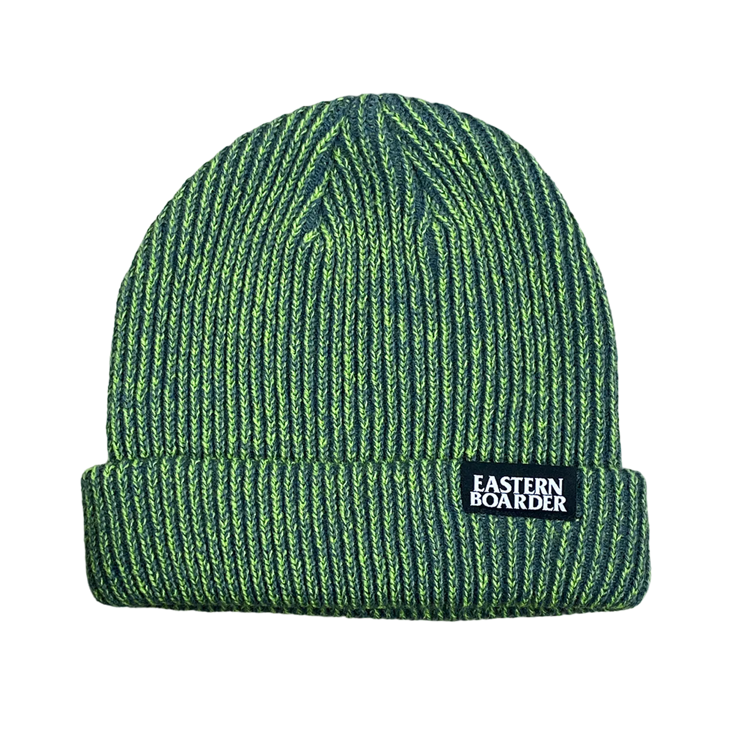 EasternBoarder Twisted Yarn Beanie Lime/Metal