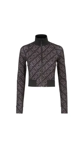 Fendi Print Ski Sweater - Black