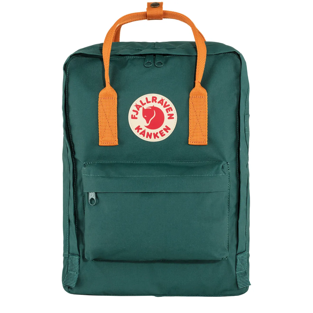 Fjallraven Kanken Classic Backpack Arctic Green / Spicy Orange