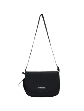 Flap Medium Cross Bag Black