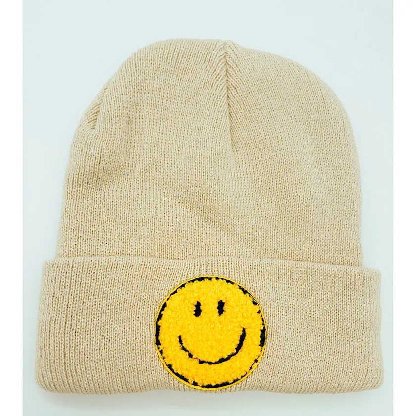 Fuzzy Soho Happy Beanie