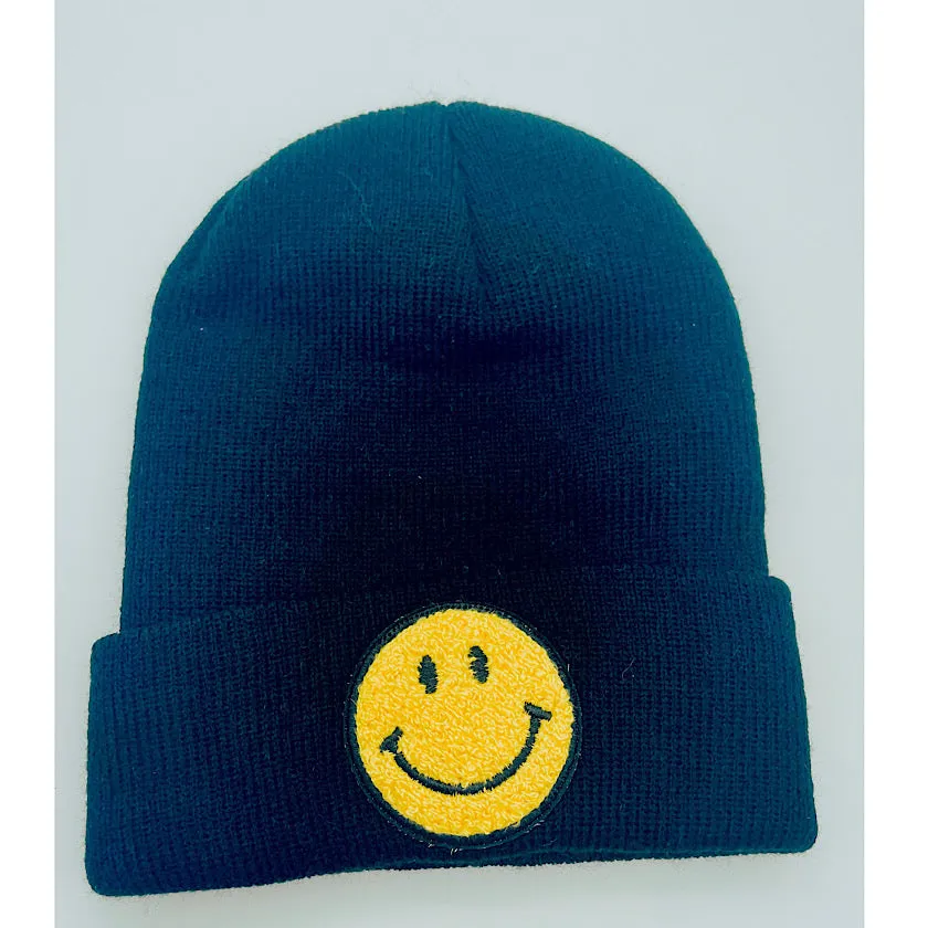 Fuzzy Soho Happy Beanie