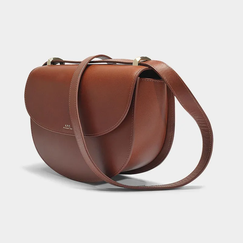 Geneve Hobo Bag - A.P.C. - Hazelnut - Leather