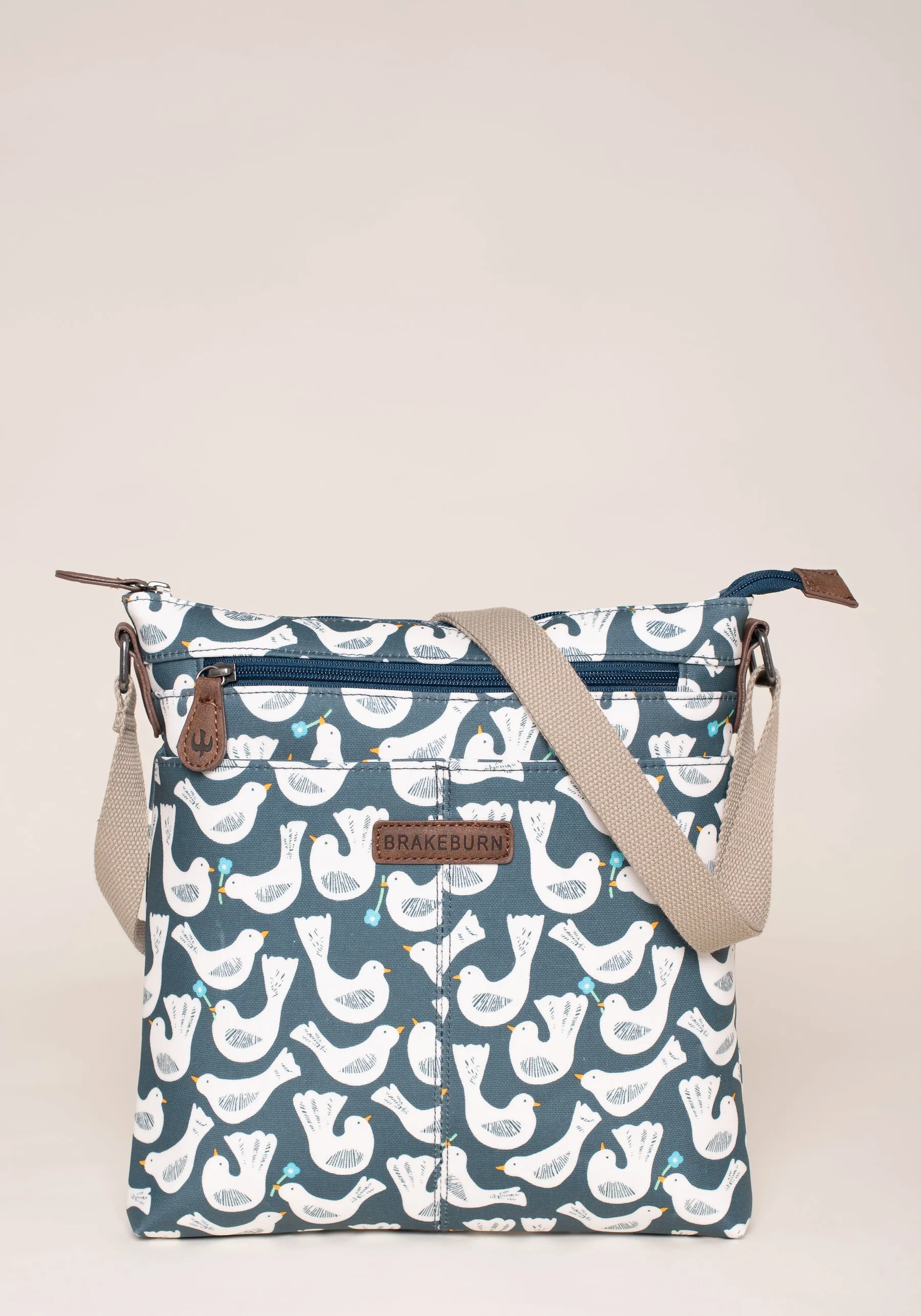 Geo Birds Cross Body Bag