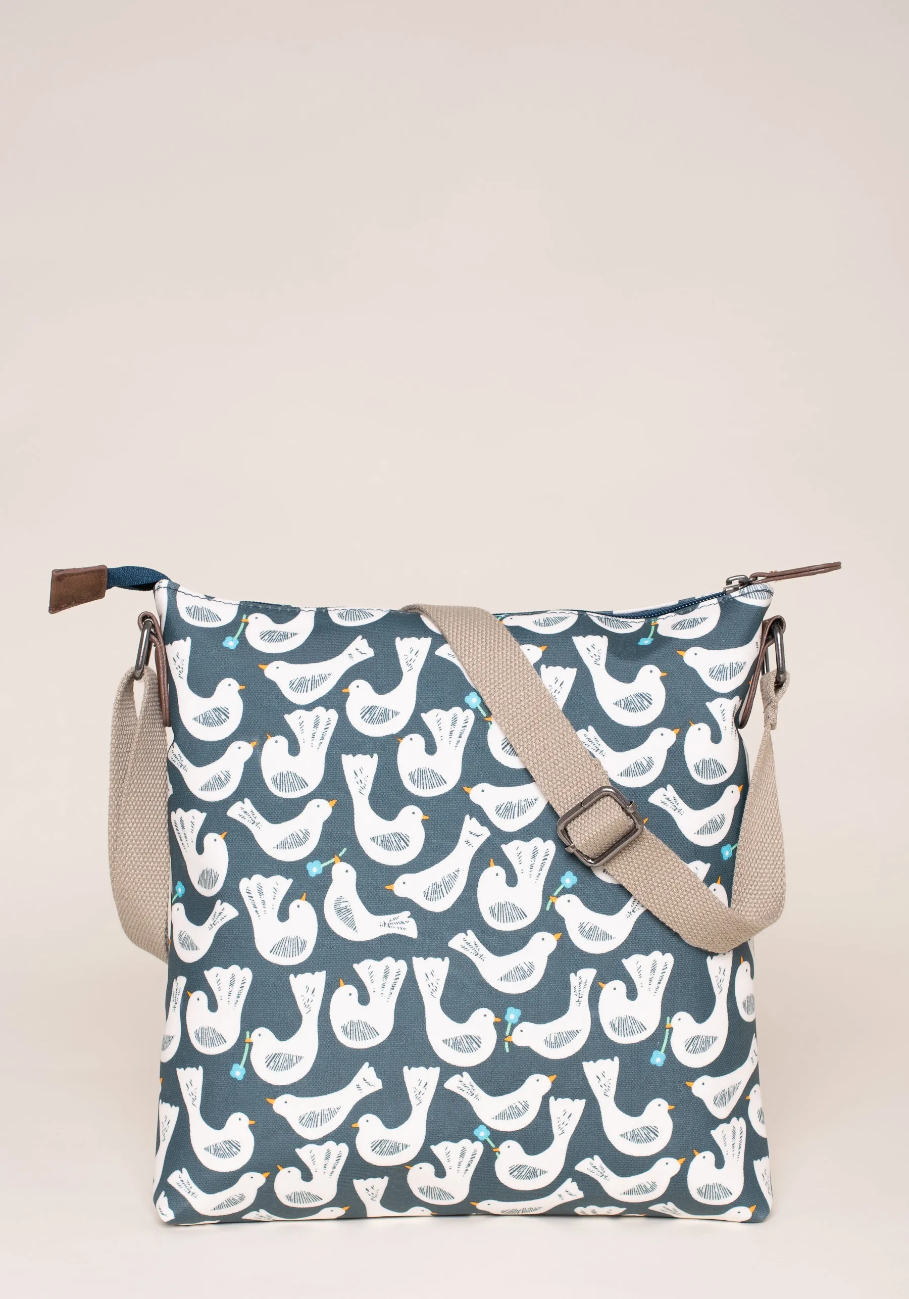 Geo Birds Cross Body Bag