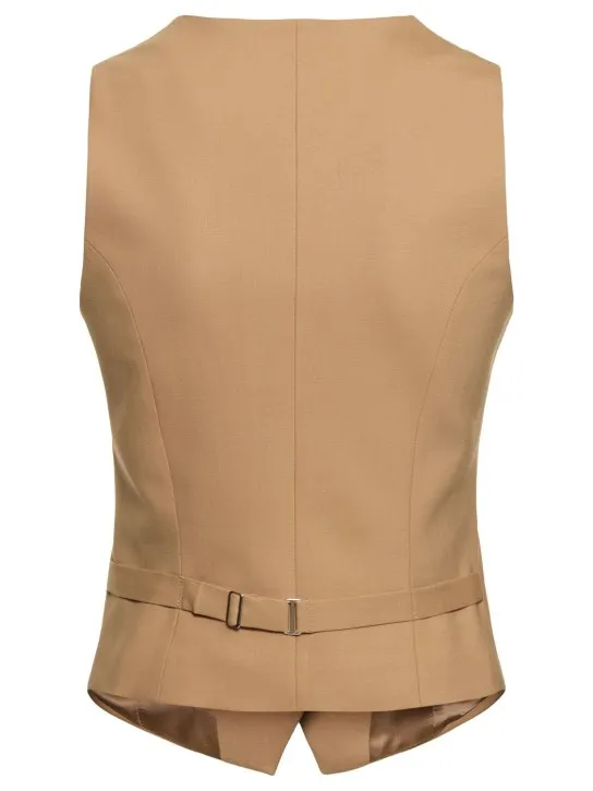 Giuseppe Di Morabito   Stretch wool vest 