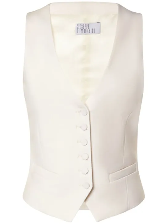 Giuseppe Di Morabito   Stretch wool vest 