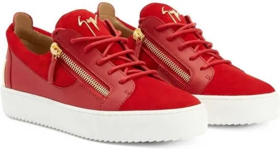 Giuseppe Zanotti Frankie low-top sneakers Red