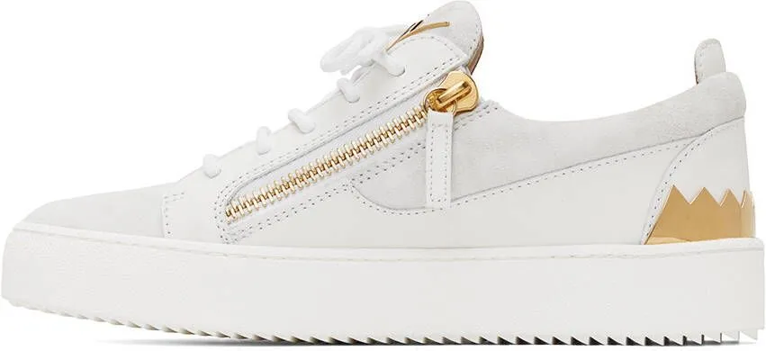 Giuseppe Zanotti White Frankie Sneakers