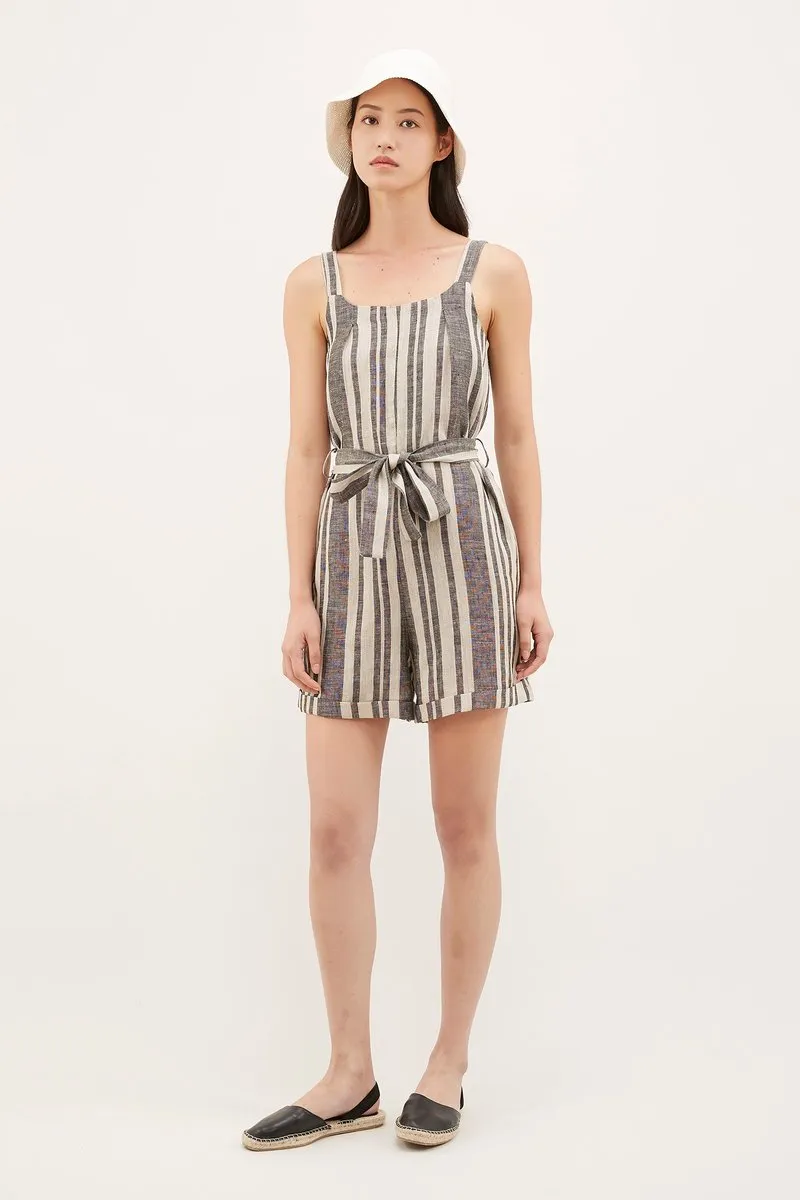 Hagen Cuff-hem Romper