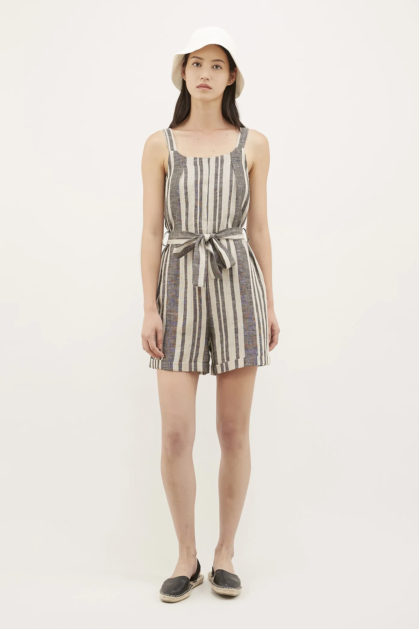 Hagen Cuff-hem Romper