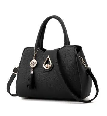 Handbag Bag  Tassel  PU Leather Totes Brief Shoulder Bag