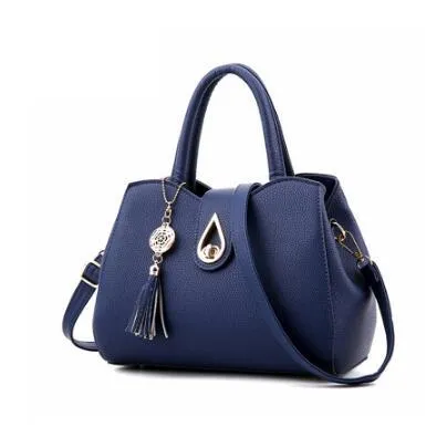 Handbag Bag  Tassel  PU Leather Totes Brief Shoulder Bag