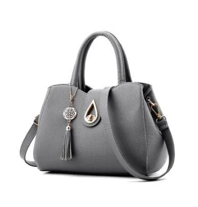 Handbag Bag  Tassel  PU Leather Totes Brief Shoulder Bag