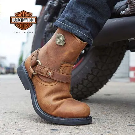 HARLEY DAVIDSON BOOT SCOUT BROWN 95263