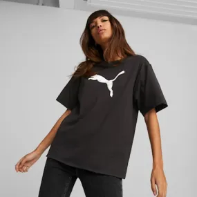 HER Women's Tee | PUMA Black | PUMA Shop All Puma | PUMA 