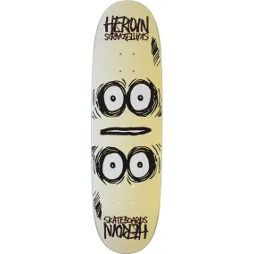 Heroin Symmetrical Egg Skateboard 9" Deck