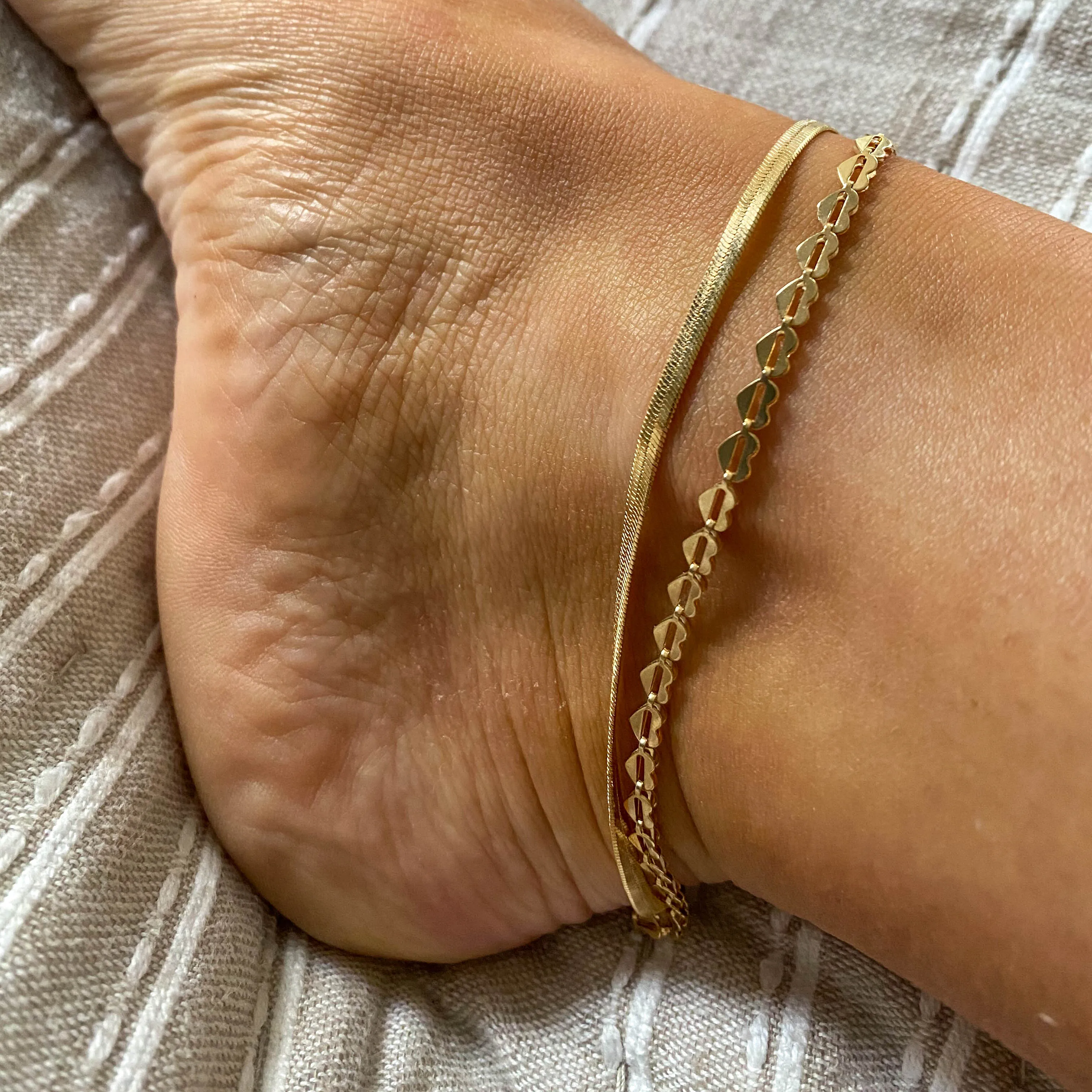 Herringbone Bracelet/Anklet