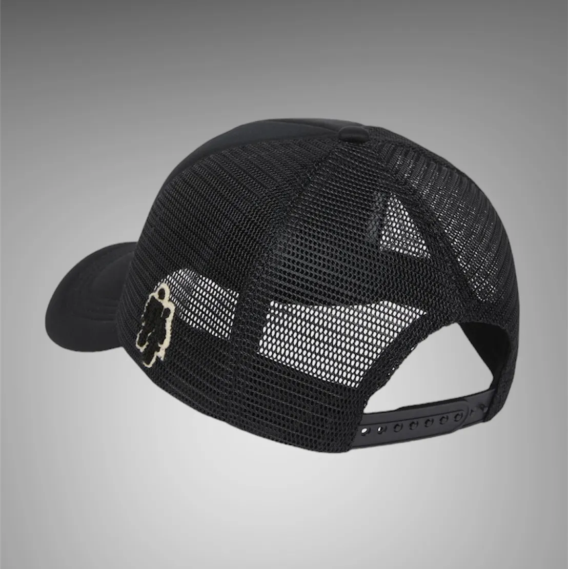 Homme Femme Fake Love Trucker Hat Black