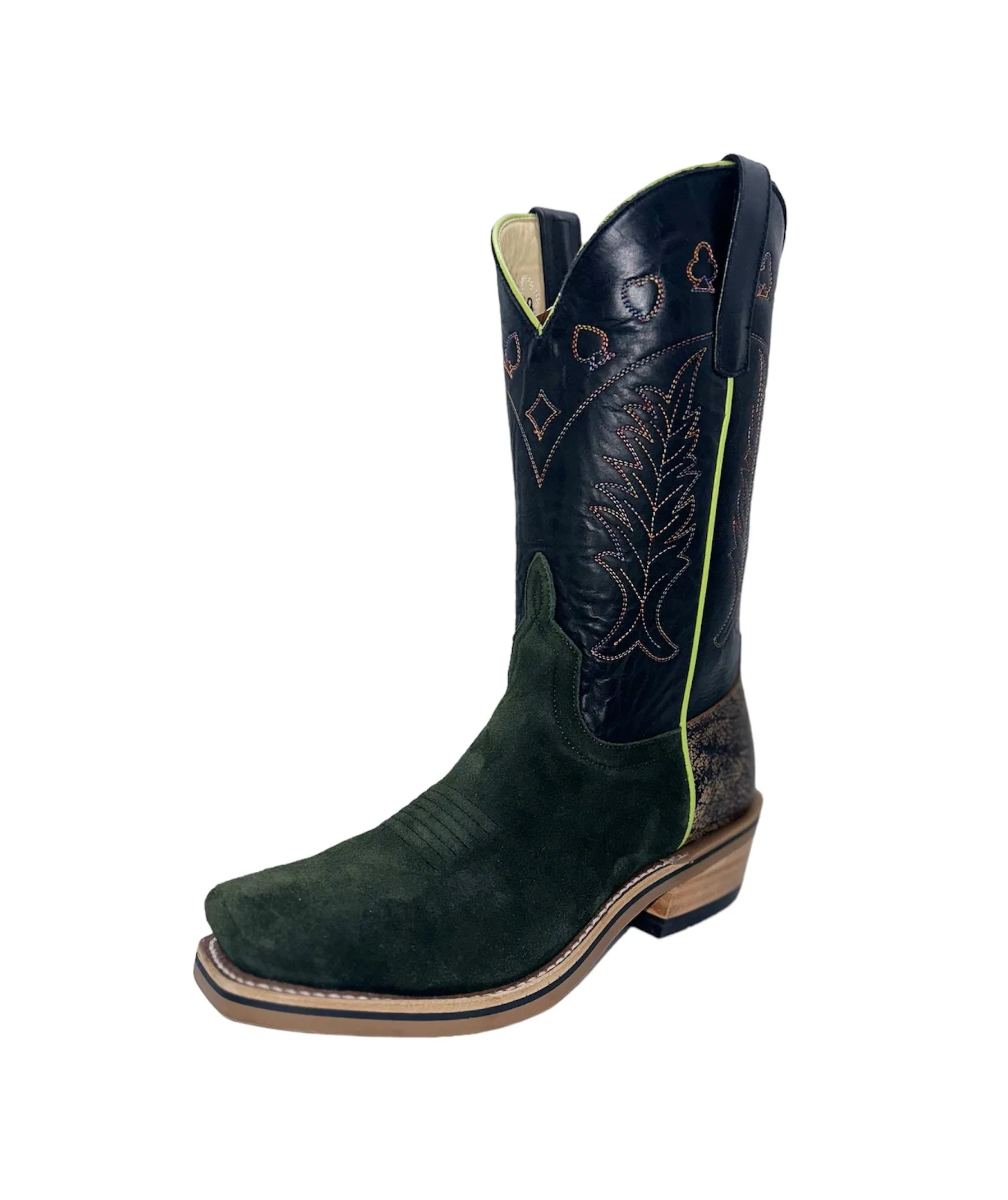 Horsepower Men's High Noon Emerald Sueded Boot