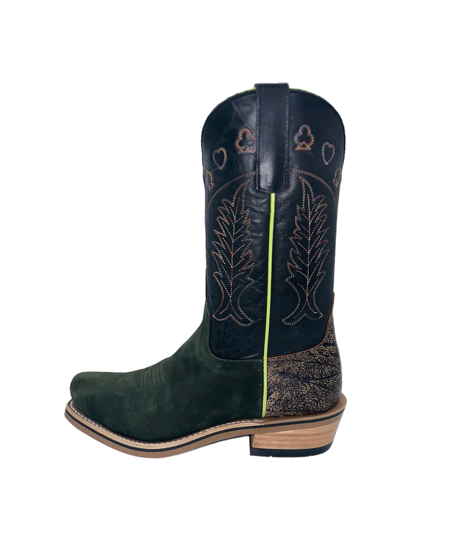 Horsepower Men's High Noon Emerald Sueded Boot