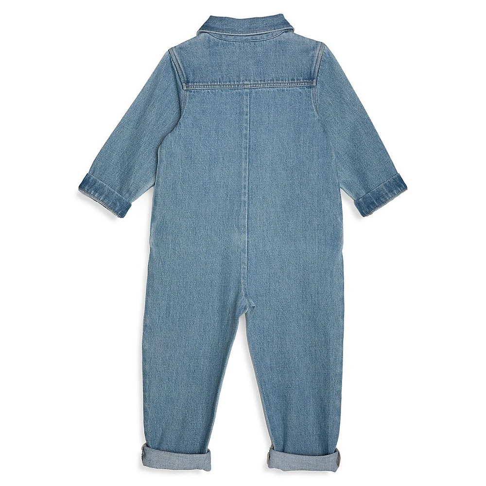 Hudson's Bay Little Boy's Play Denim Romper