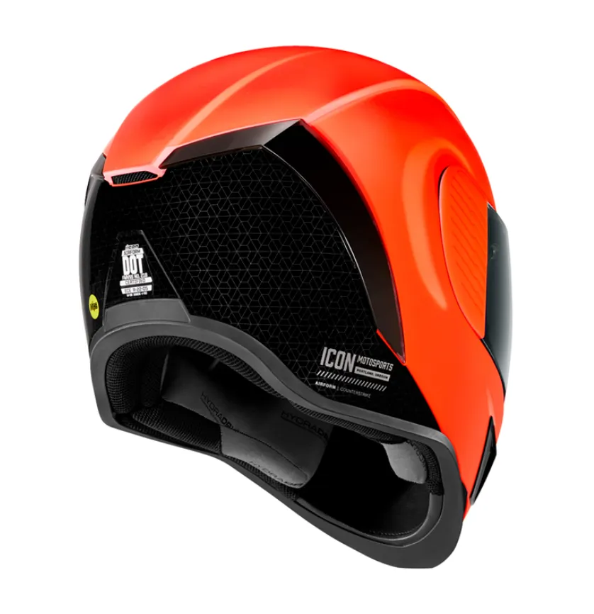 Icon Airform Counterstrike MIPS Red Full Face Motorcycle Helmet