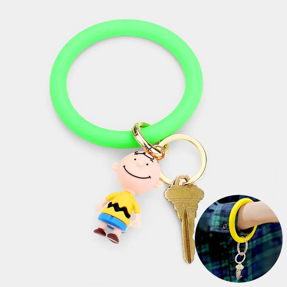 iLLASPARKZ Cartoon Character CB Silicone Key Ring /Bracelet