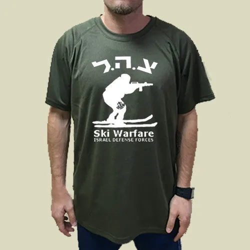 Israel Army Ski Warfare Original Olive Dry Fit