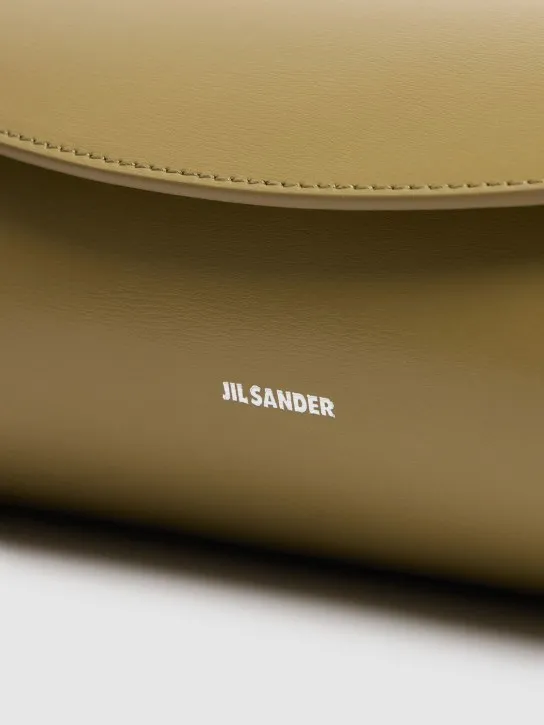 Jil Sander   Small Cannolo smooth leather bag 