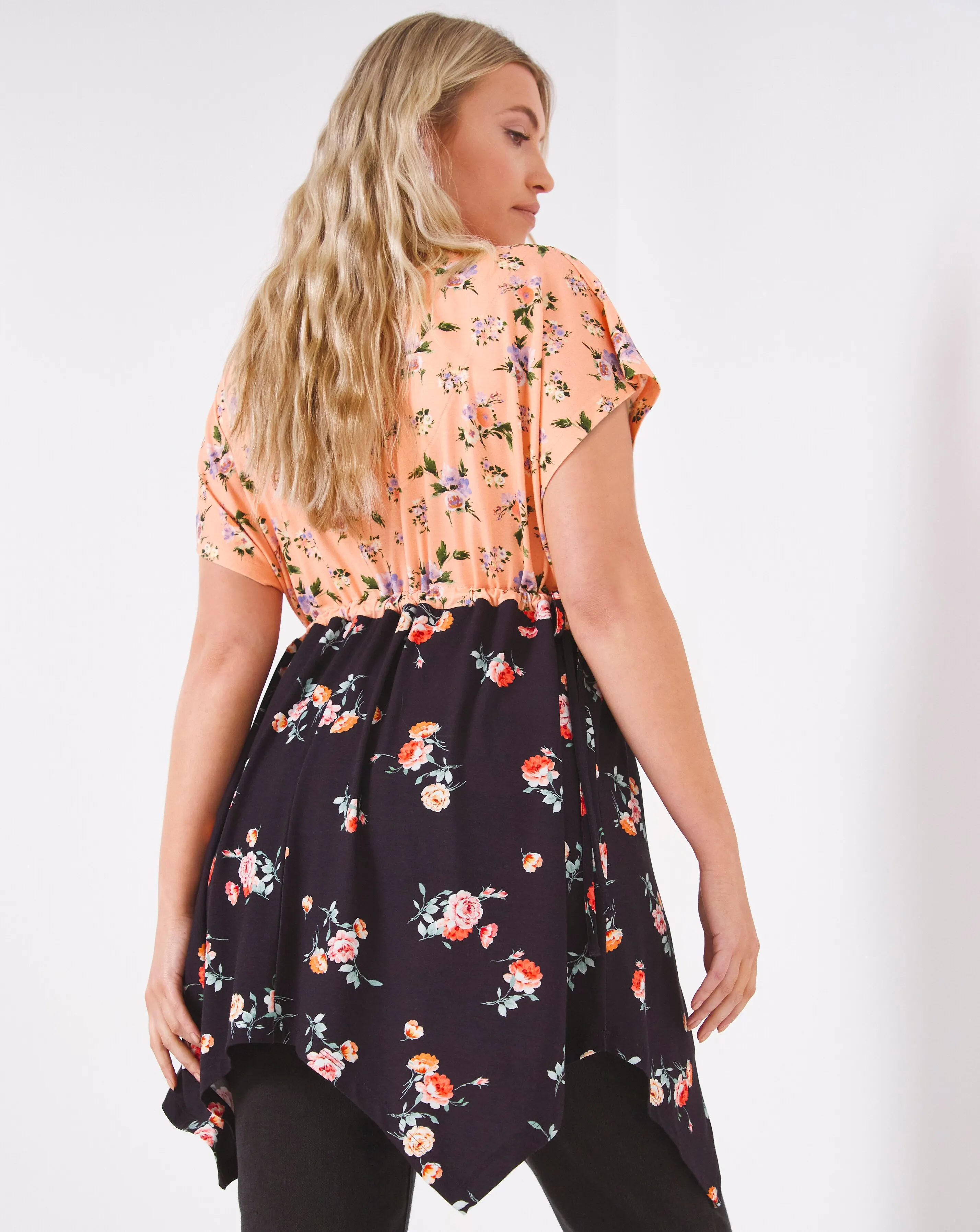 Joe Browns Mixed Floral Print Dainty Summer Tunic | Simply Be