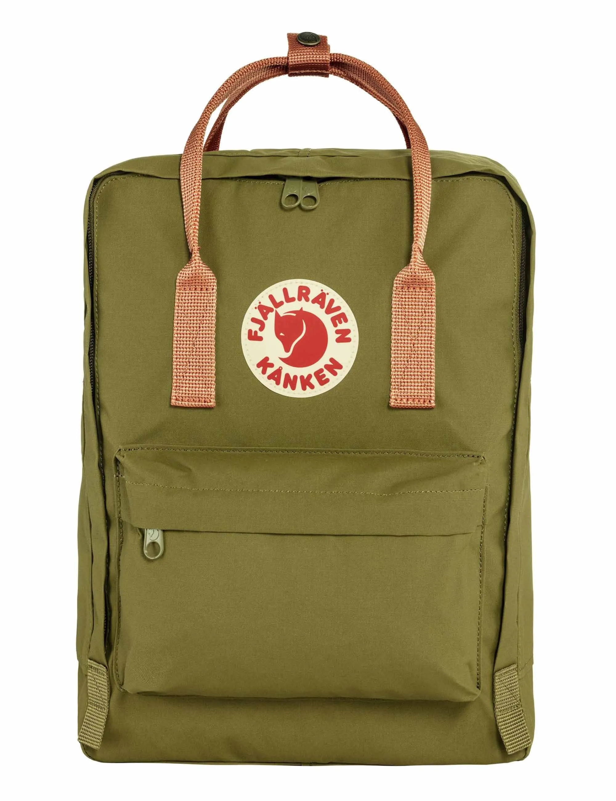 Kanken Classic Backpack - Foliage Green-Peach Sand