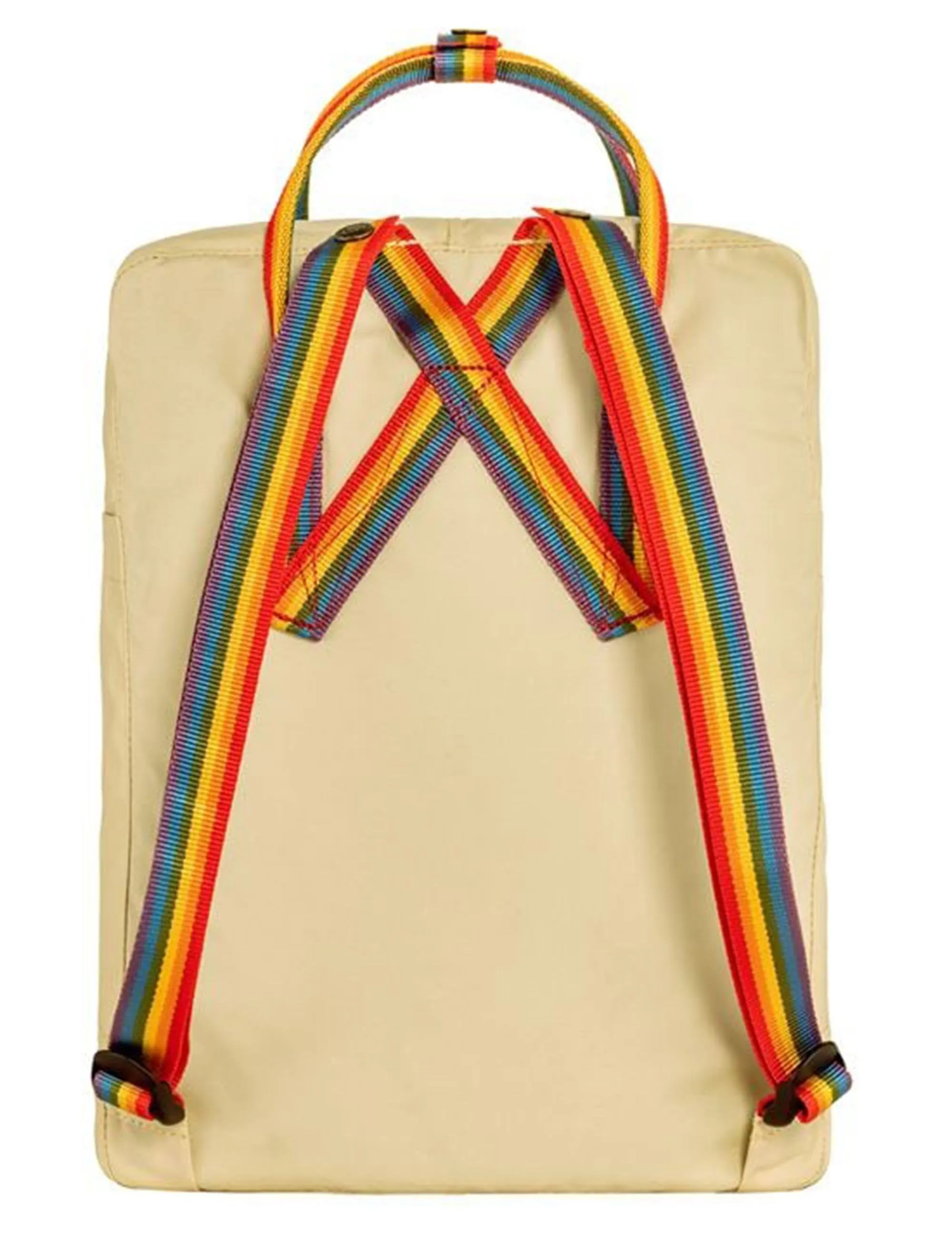 Kanken Classic Rainbow Backpack - Light Oak-Rainbow Pattern