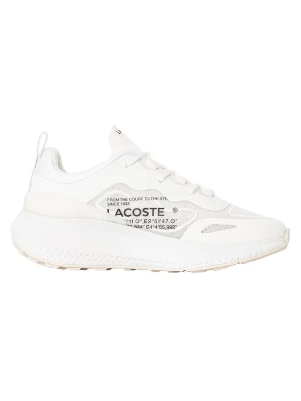 Lacoste Active 4851 123 1 SMA Trainers - White/White