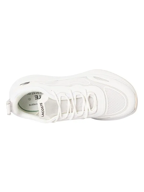 Lacoste Active 4851 123 1 SMA Trainers - White/White