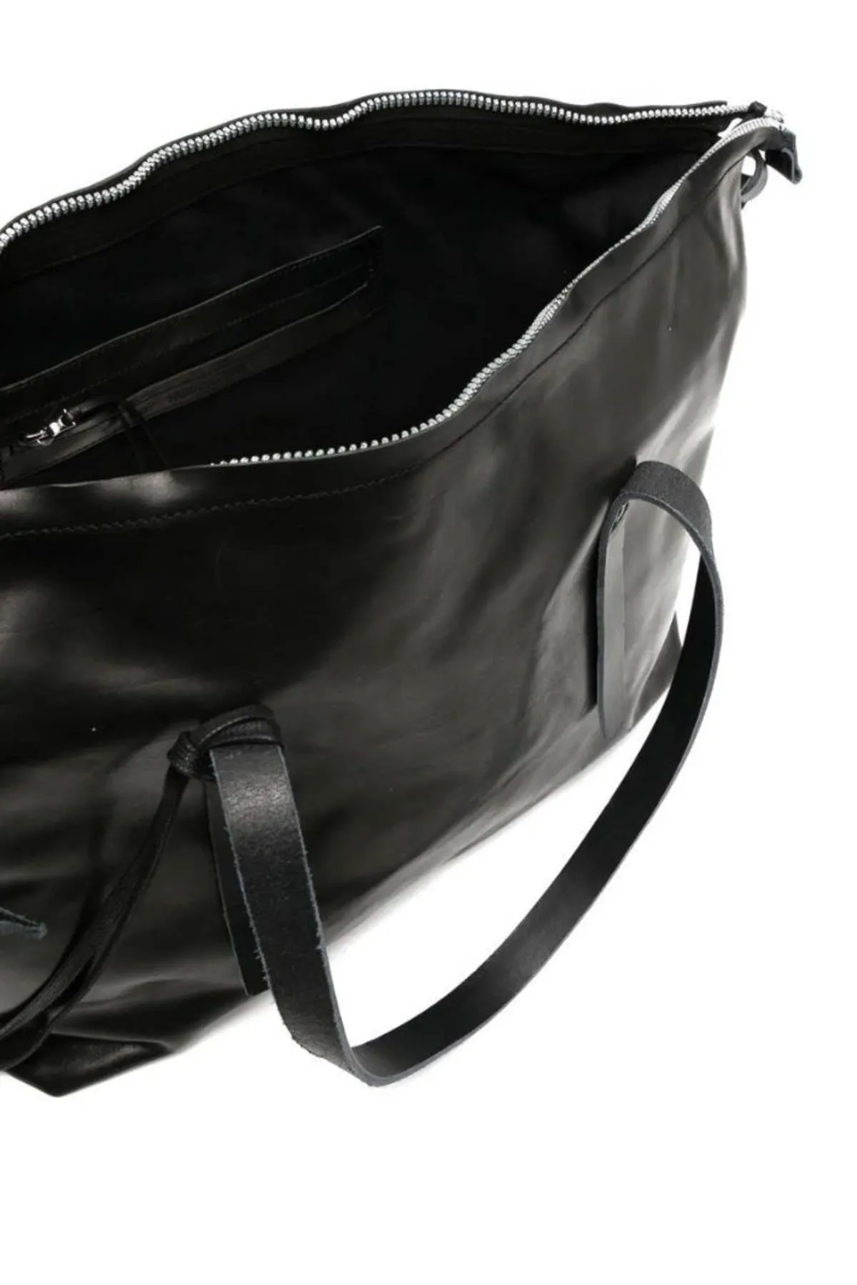 Leather Bag 48H - Black