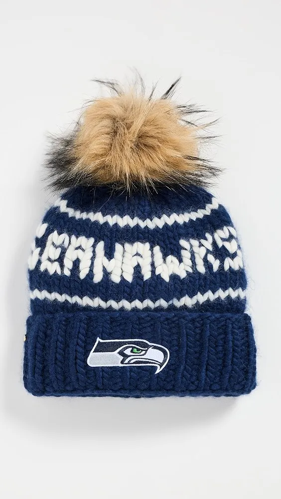 Lele Sadoughi   Seahawks Beanie 