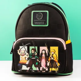 Loungefly x Aniplex Demon Slayer Group Mini Backpack