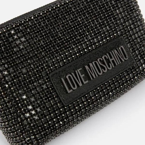 Love Moschino Bling Bling Embellished Shoulder Bag