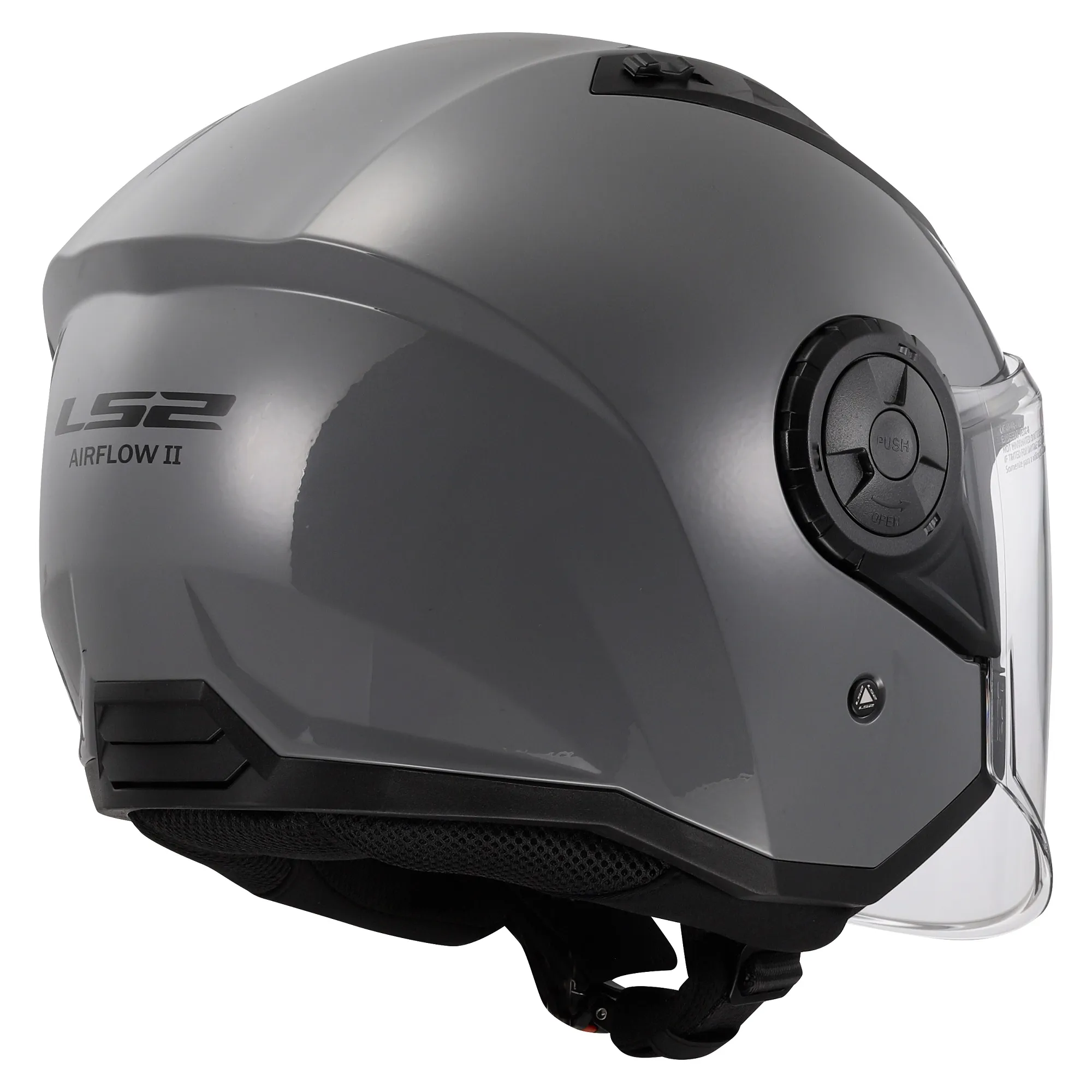 LS2 OF616 Airflow II Plain Helmet - Nardo Grey