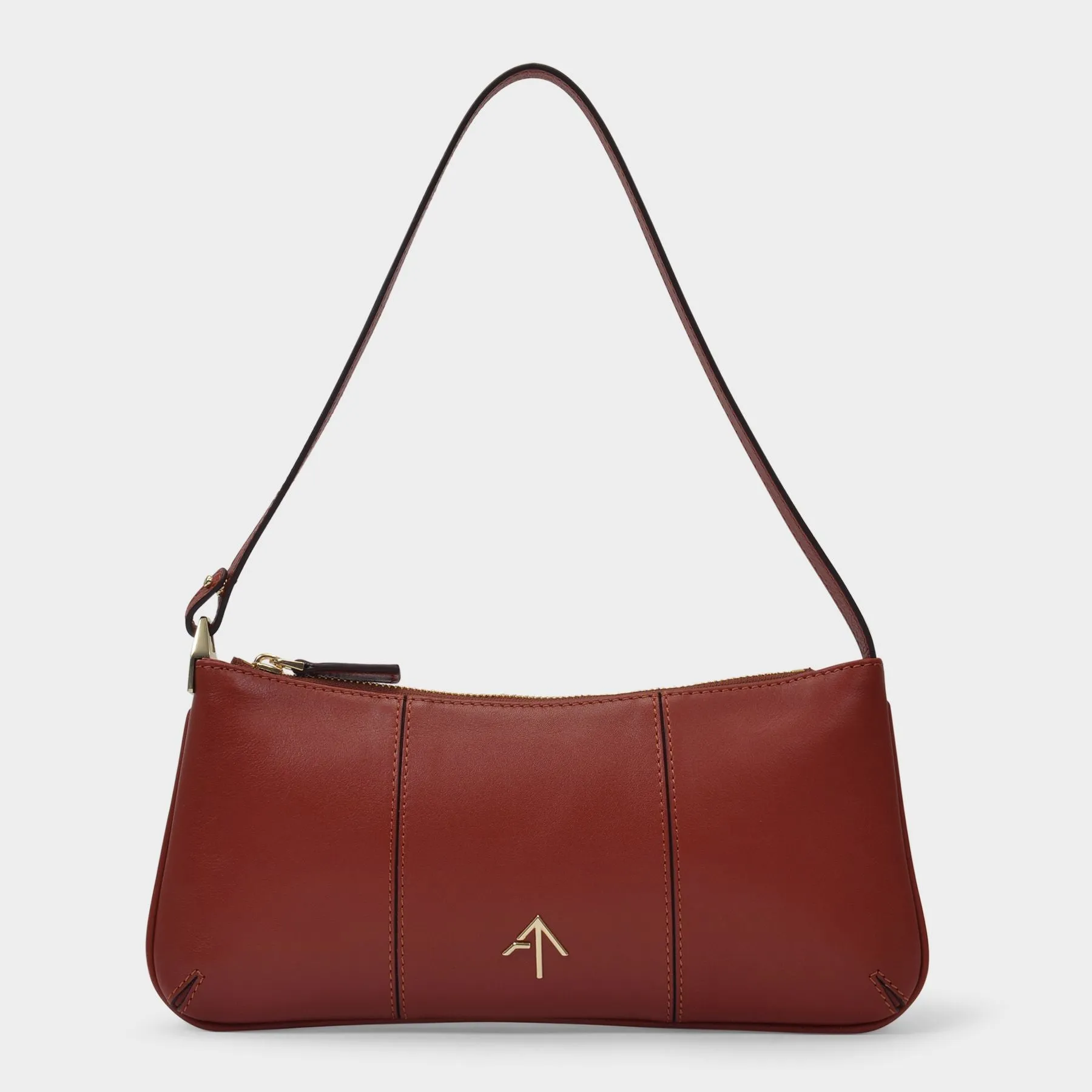 Manu Atelier  Bag Pita in Redbole Leather